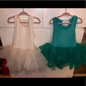 Plum NYC tutus Green and Ivory I love Plum